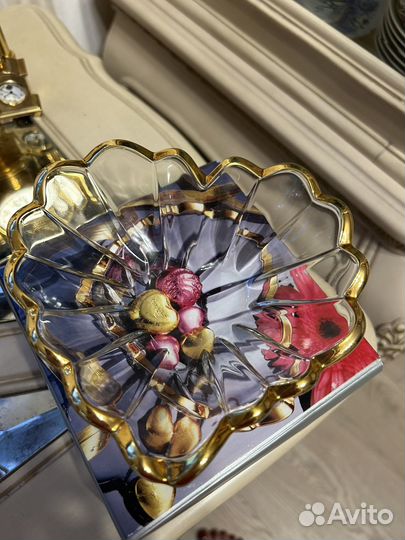 Хрустальная конфетница