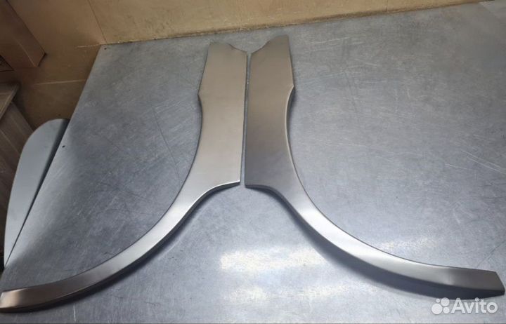 Задние арки Mitsubishi Outlander 1 цинк