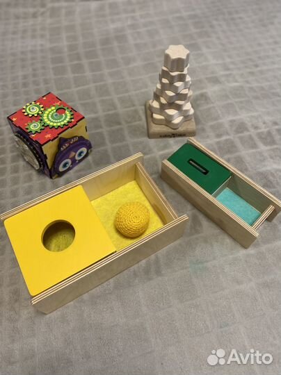 Деревянные развивающие игрушки