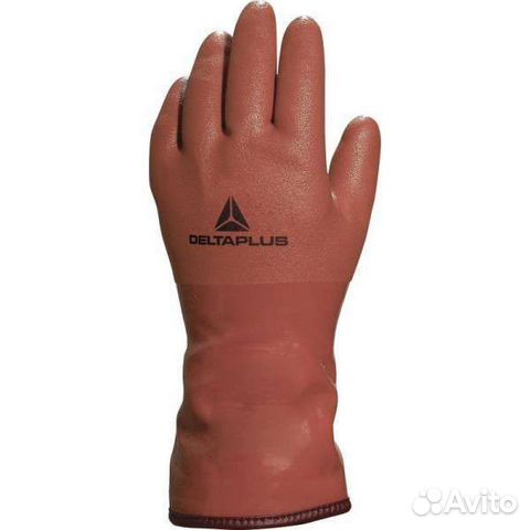 Утепленные перчатки пвх DeltaPlus