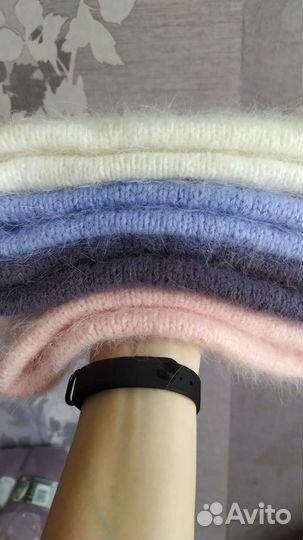 Шапочка из пуха норки