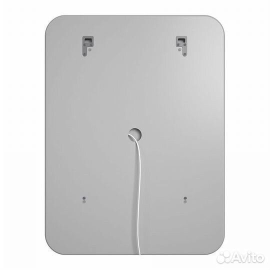 Зеркало Континент Lucia LED 80x90 белое LED под