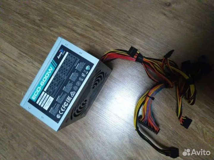 Блок питания aerocool eco 600w