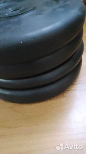 Блины для штанги 25кг 26 мм