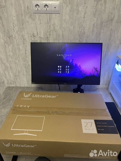 Монитор lg 27 2K 144hz 27GN800-B