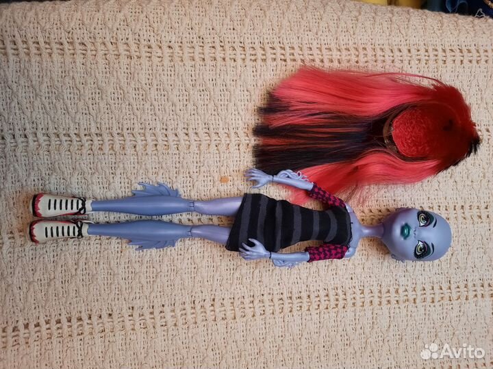 Monster high Create a monster с париком