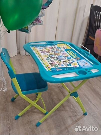 Детский стол и стул для дошколят