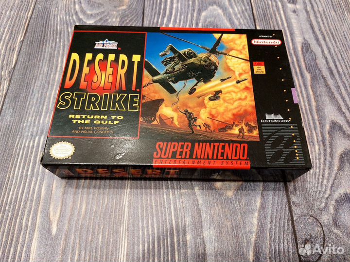 Desert Strike snes US