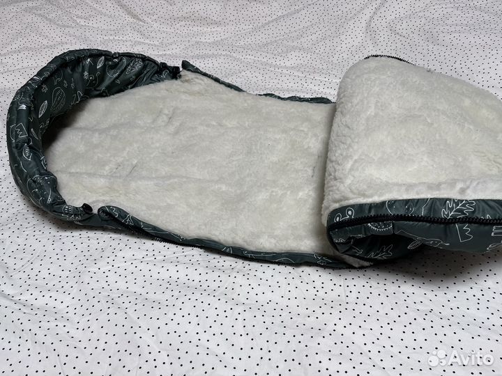 Зимний конверт в коляску