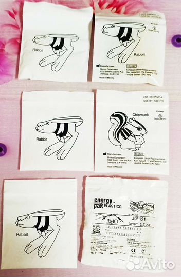 Эластики для брекетов (цена за всё)