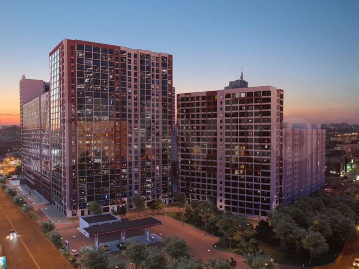 3-к. квартира, 56,6 м², 25/27 эт.