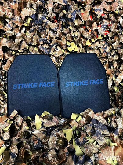 Бронеплиты бр 5 2 шт / Протокол испытания