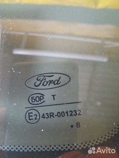 Стекло глухое правое Ford Focus 2 Рестайлинг седан