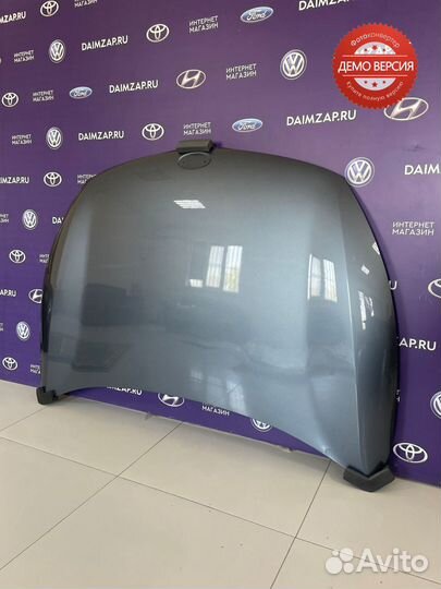 Капот Kia Rio (2017 2021) серый