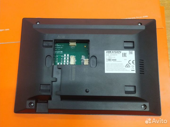 Монитор IP видеодомофона DS-KH6320-TE1 (РФ)