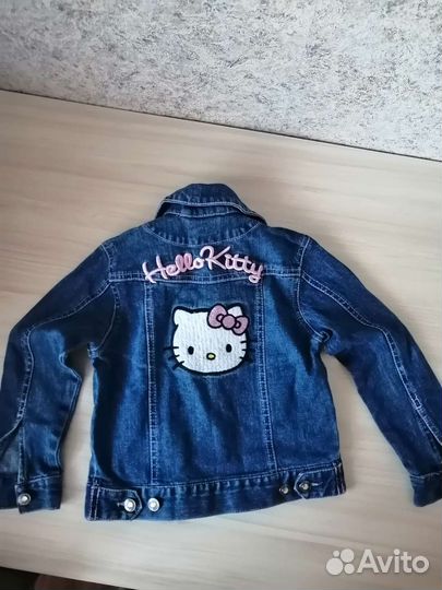 Джинсовая куртка для девочки