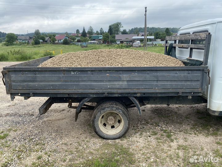 Щебень газель самосвал