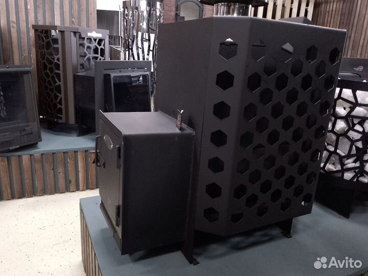 Печь для бани из стали