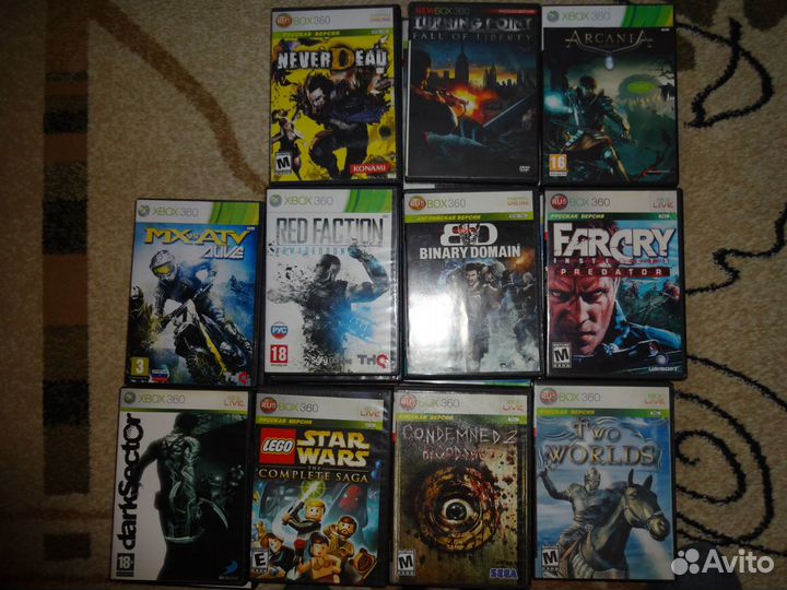 Игры для x-box 360