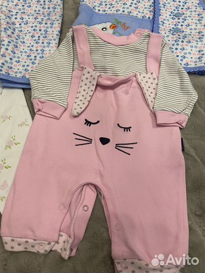 Вещи пакетом на девочку размер 74-86