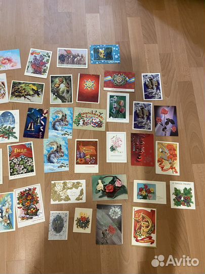 Открытки СССР чистые