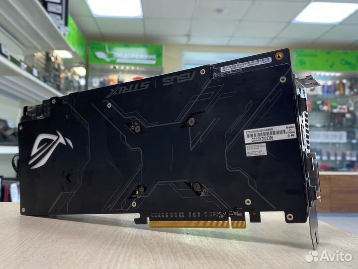 Видеокарта Asus AMD Radeon RX 480 strix 8gb