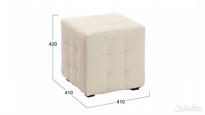 Пуф Тип 1 Бежевый