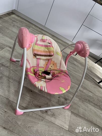 Детские электронные качели