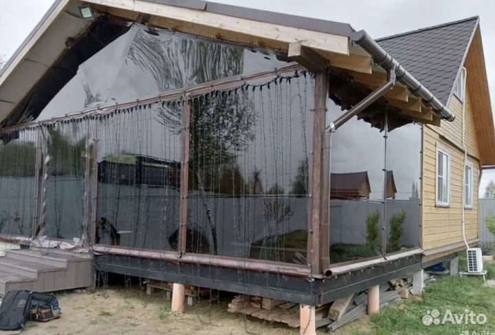 Мягкие окна морозостойкие