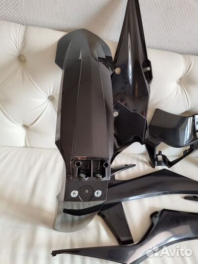 Новый Пластик UFO KTM EXC/EXC-F 2020-23 Черный