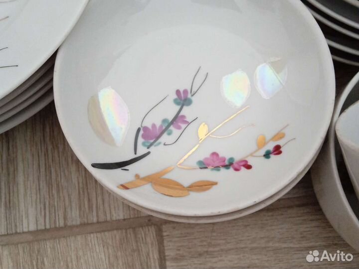 Набор столовой посуды СССР, новый