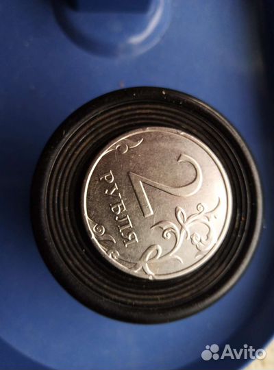 2 рубля 2016 год брак