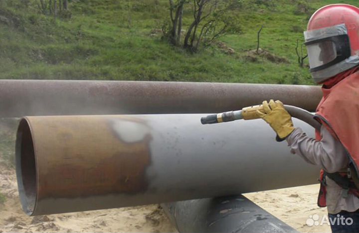 Пескоструйная очистка, покраска