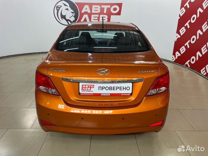 Hyundai Solaris 1.6 МТ, 2015, 93 849 км