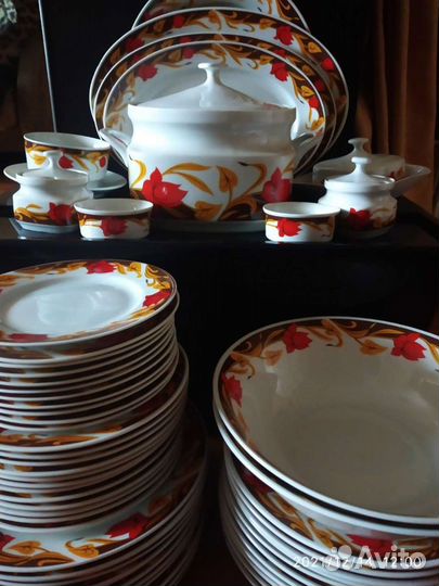 Сервиз столовый Чехословакия