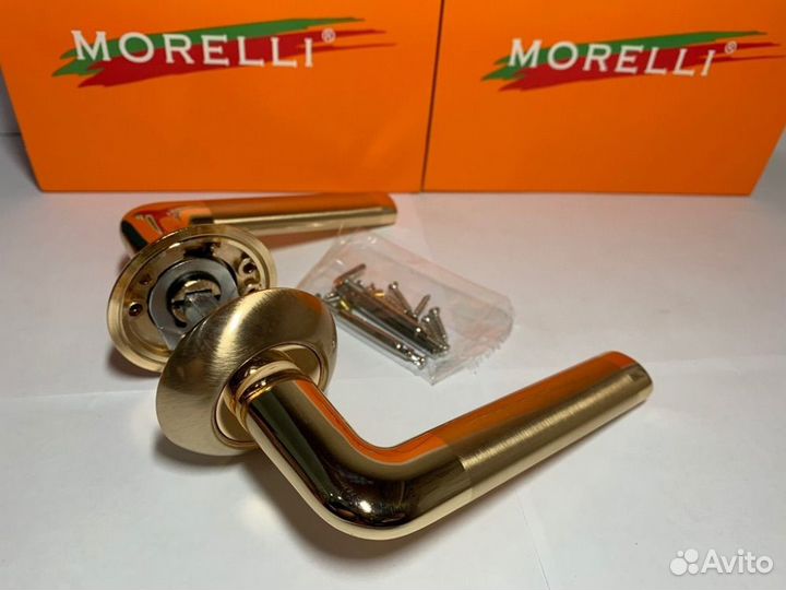 Накладки на цилиндр morelli MH-KH SG/GP