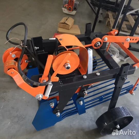 Картофелекопатель ккм на мотоблок Нева, Каскад