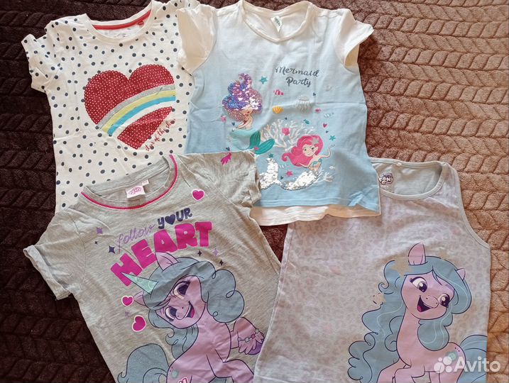 Вещи на девочку пакетом, 122