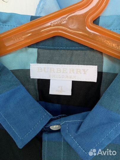 Рубашка Burberry оригинал 92 см