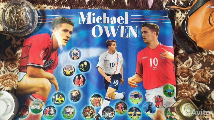 Плакаты футбол команд и играков