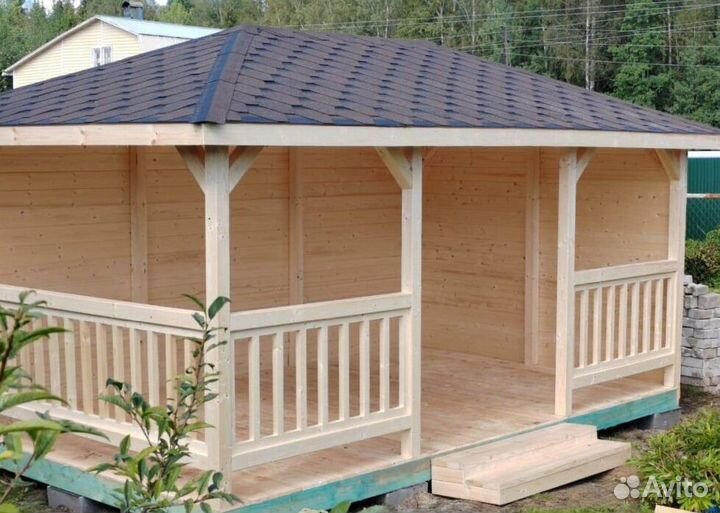 Беседка под ключ