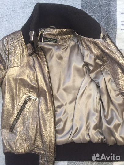 Кожаный пиджак