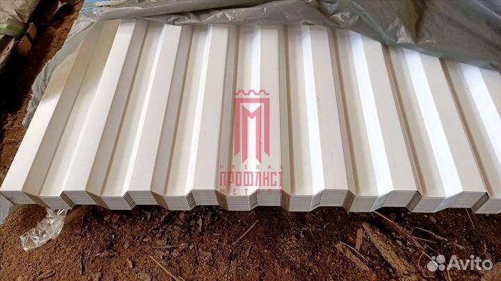 Профлист С21 белый