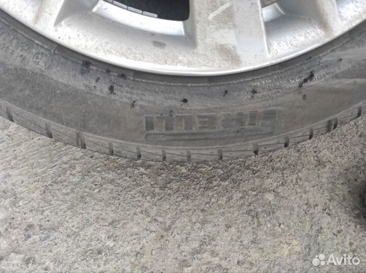 Литые диски Granta и шины Pirelli 185/55 r15