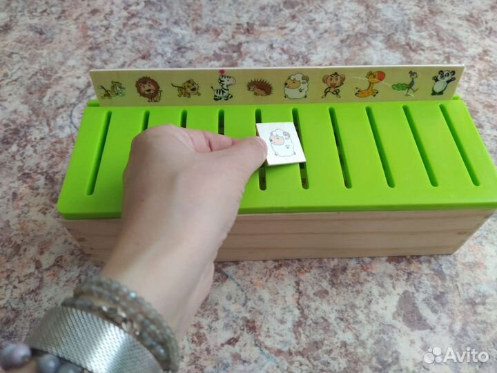 Деревянный сортер монтессори