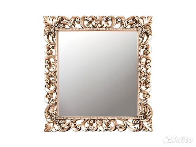 Зеркало настенное искушение 2, Белое золото