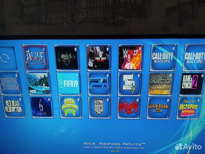 Sony ps3 500гб HEN 40 игр + 2 геймпада