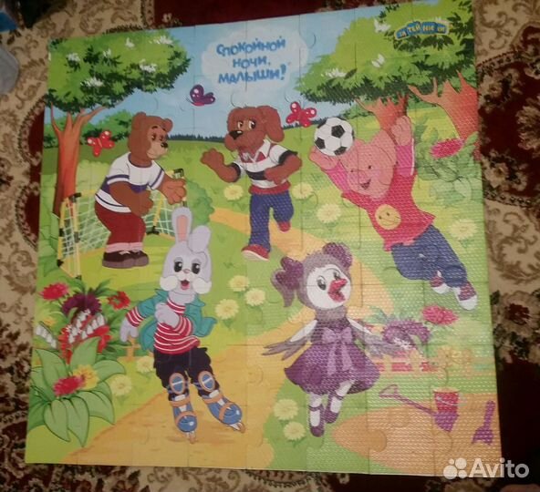 Детский коврик пазл