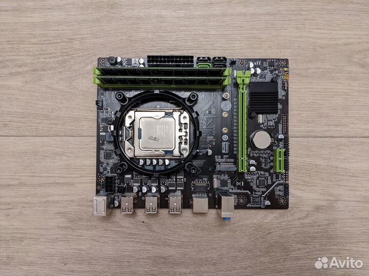 Комплект:новая материнка c M.2+ i7-2600 +16Гб