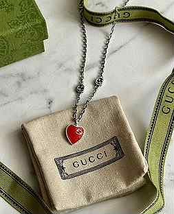 Колье Gucci серебро